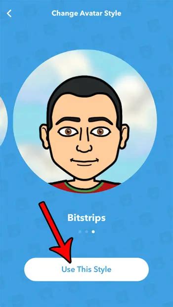 how to change bitmoji style